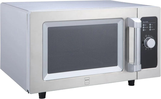 Four à micro-ondes GMW1125-K METRO Professional, dimensions 51.1 x 43 x 31.1 cm, puissance 1000 W, capacité 25 L, Acier Inoxydable, Commande mécanique