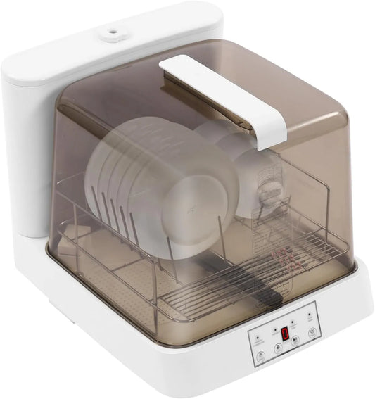 Lave-vaisselle, 3 modes de nettoyage, de table, puissance 800 W, pour 4 à 5 ensembles de couverts de 8,66 ', temps de séchage 30 min