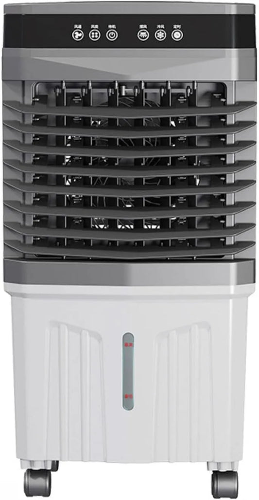 Climatiseur, avec 3 niveaux de vitesse Minuterie 12 h Pack de Glace Ventilateur de Refroidissement à Oscillation à 120 ° p