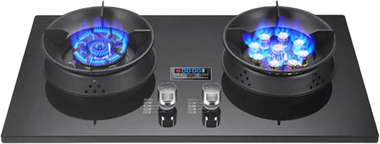 Cuisinière à gaz KW/5, puissance 4,8 KW, Table De Cuisson À Conversion GN, Avec Protection Contre L'extinction Et Minuterie, NG, 2 Brûleurs, GPL