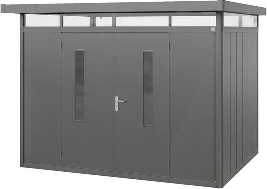 Abri de jardin, en métal 298x228x231 cm Armoire de Jardin Anthracite