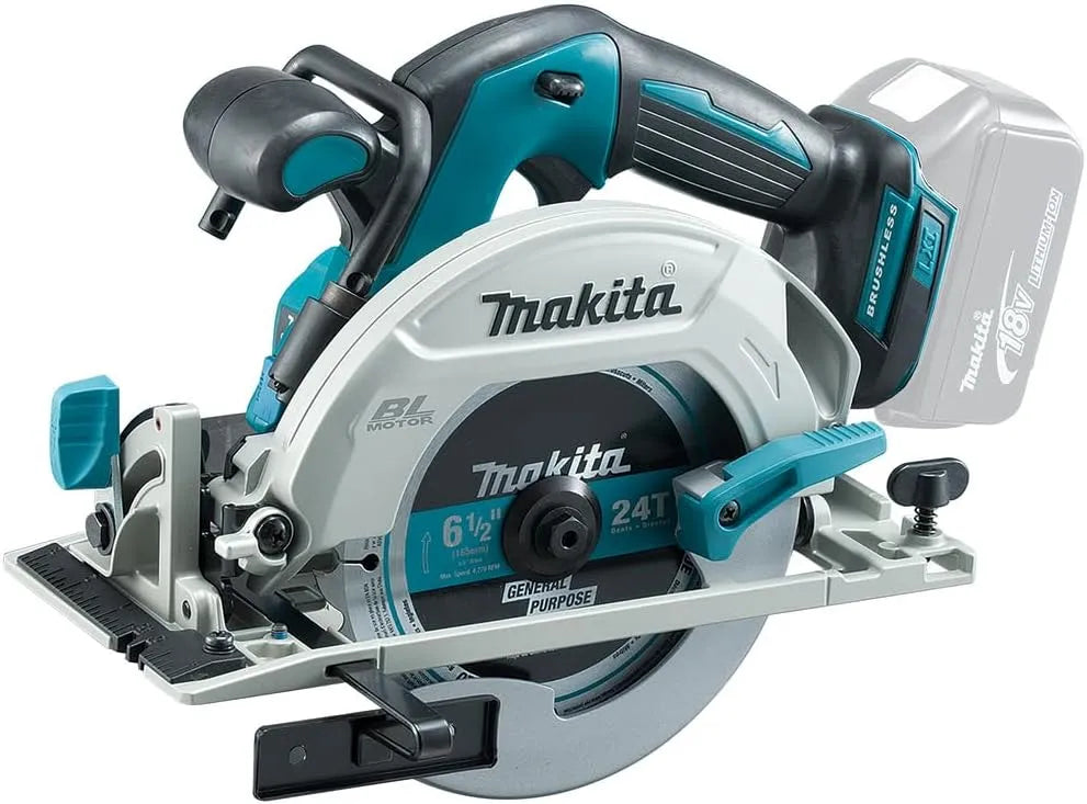 Modèle Li-Ion BL Ø DHS680ZJ Scie circulaire, tension 18V Li-Ion BL Ø165 mm, Machine seule, en MAKPAC