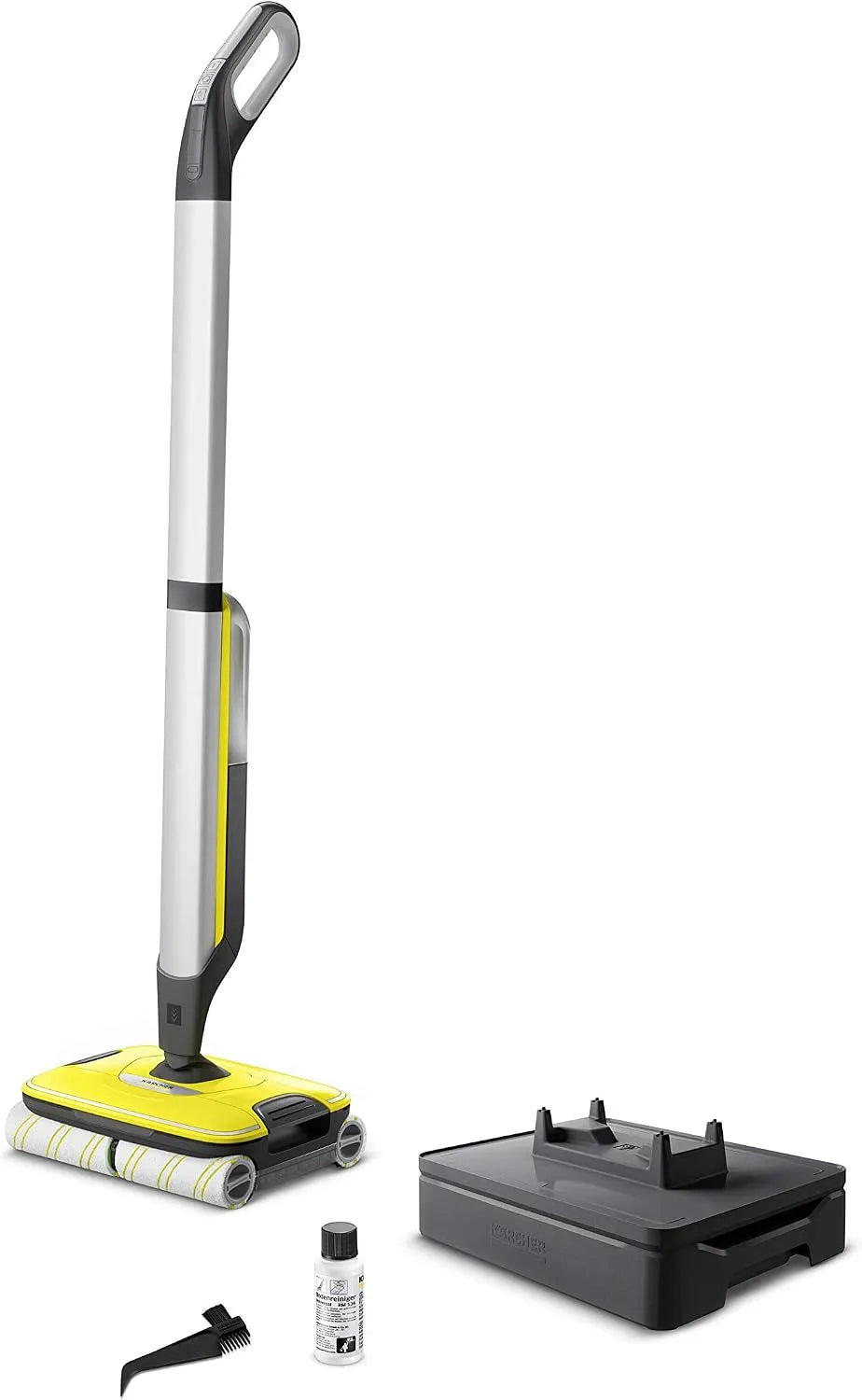 Kärcher Nettoyeur de sols FC 7 sans fil 2en1, 3 modes de Nettoyage, Autonomie 45 min, 135m², Position Parking, Auto-Nettoyage Des Rouleaux
