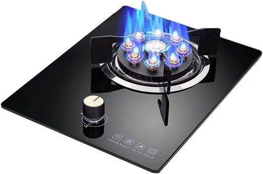 Gaz Poêle À, 5. 2kw Neuf Brûleur D'incendie De Chambre, Verre Trempé, avec Ffd Protection, Size: NG, Gaz Intégrée De 33 Cm, avec 1 Brûleur