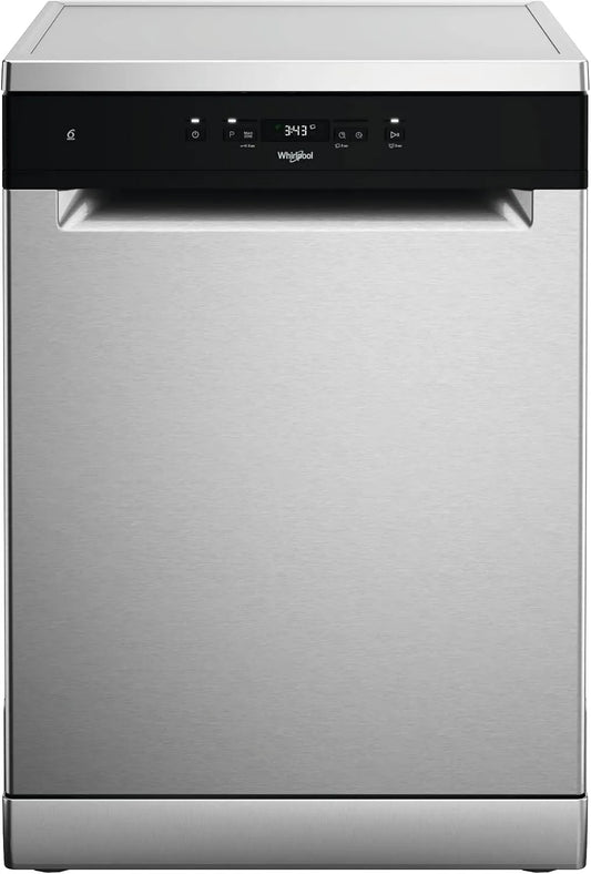 Whirlpool lave-vaisselle WH4FFA14BN6X 6ème, classe énergétique A Sinn Multizone Troisième Corbeille NaturalDry Panier Réglable, Autonome 14 Chiffres