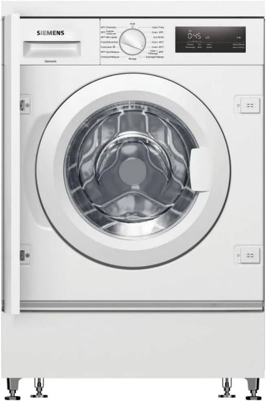 Lave-linge 1200 WI12W348FF, Intégrable 7kg Tours, min