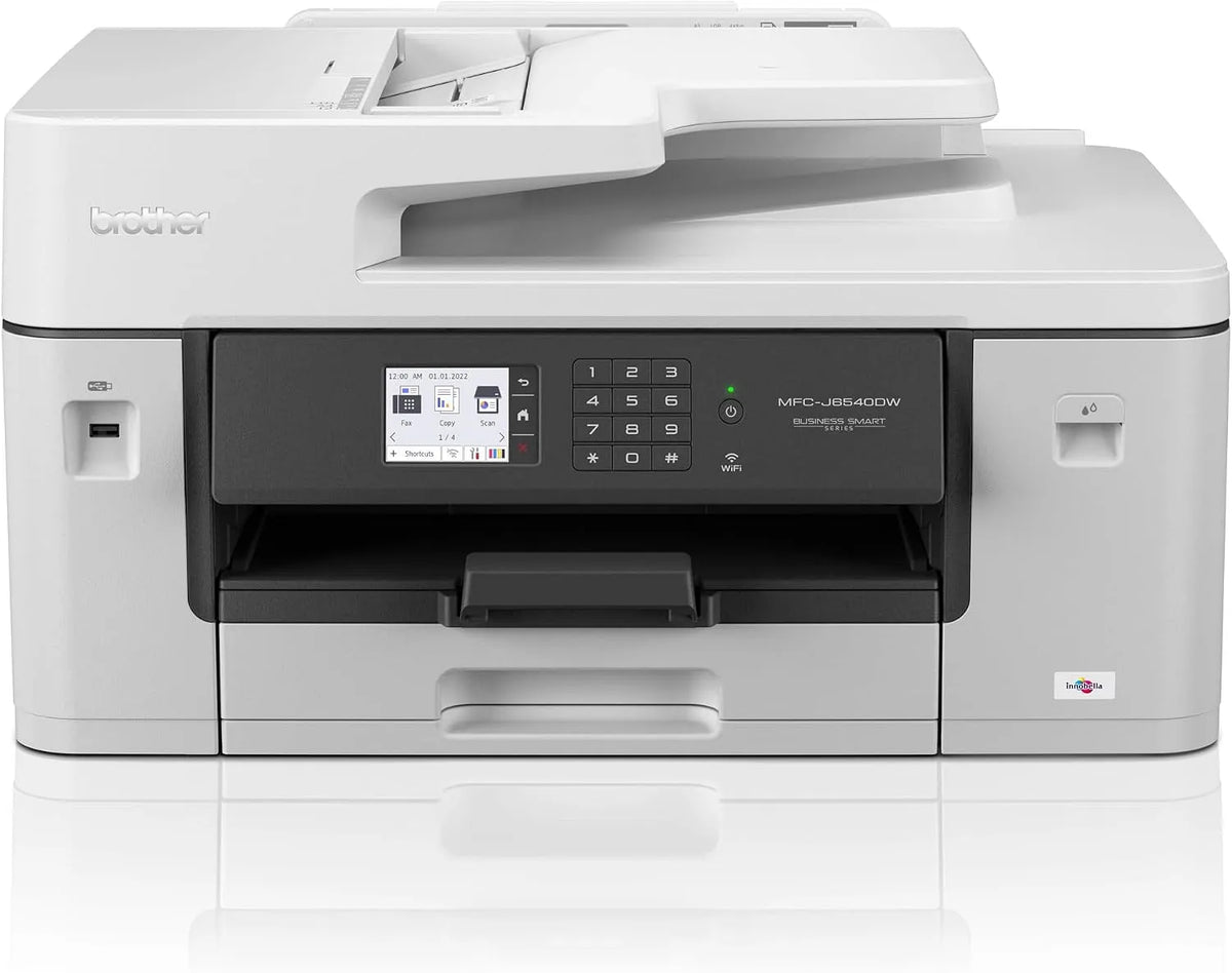 Brother modèle MFC-J6540DWE, Multifonction 4 en 1, Impression, Abonnement d'Encre ECOPRO 4 MOIS OFFERTS, Copie, Scan, Fax, Jet d'encre Couleur, Recto