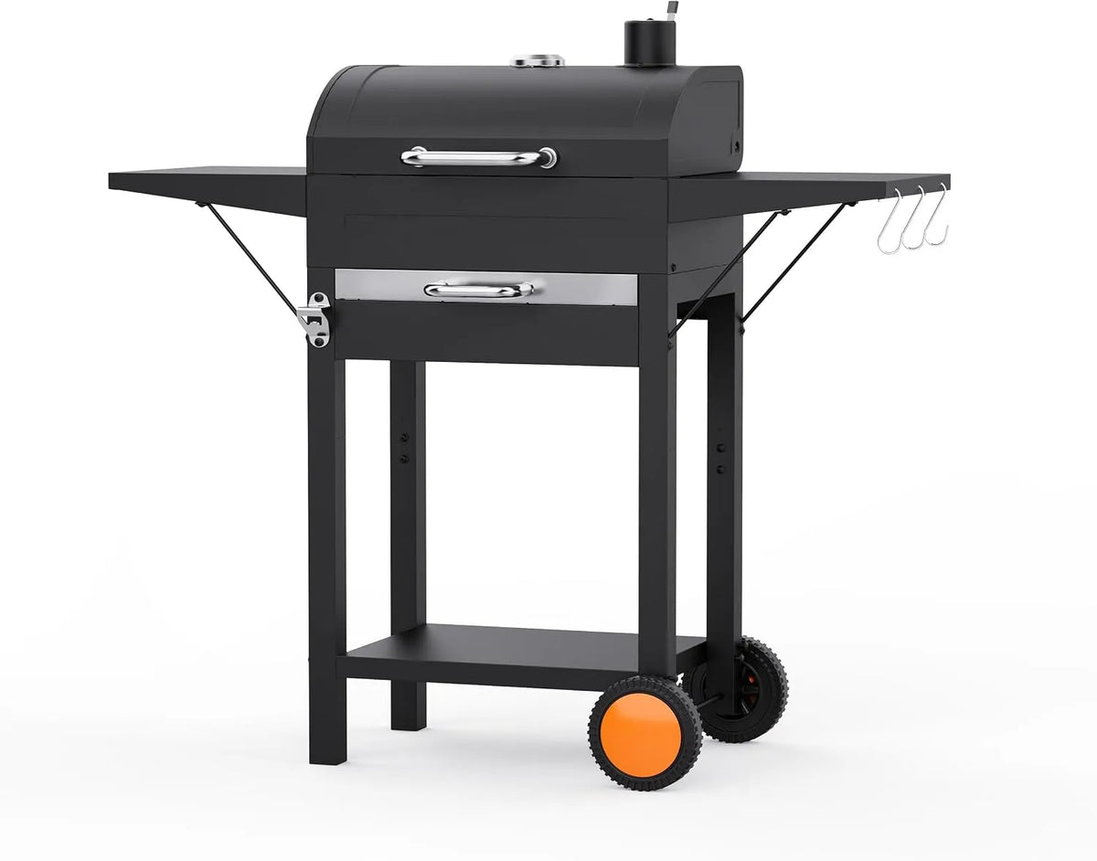 Barbecue GRILL 20 KEYO Pouces, KEYO Pouces Charbon de Bois, 334 Sq In, Abri, Terrasse