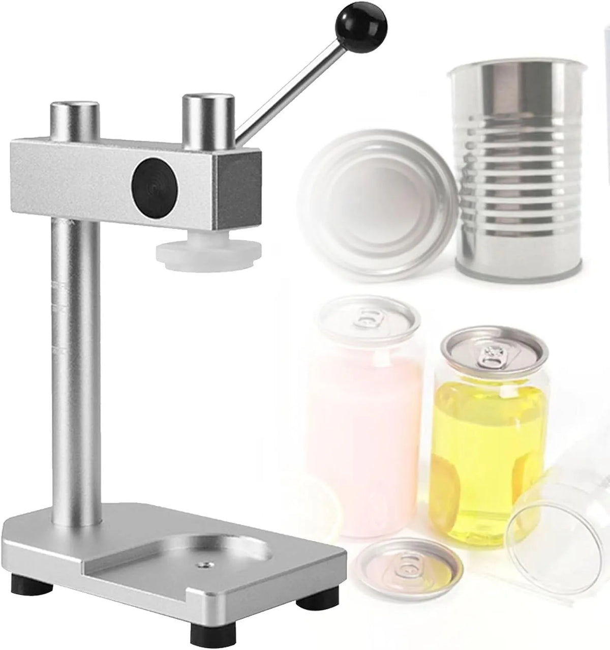 Modèle mm mm mm/2 Machine à, sceller les gobelets, outil manuel de scellage de bocaux domestiques, hauteur réglable, diamètre 51 mm, commerciaux