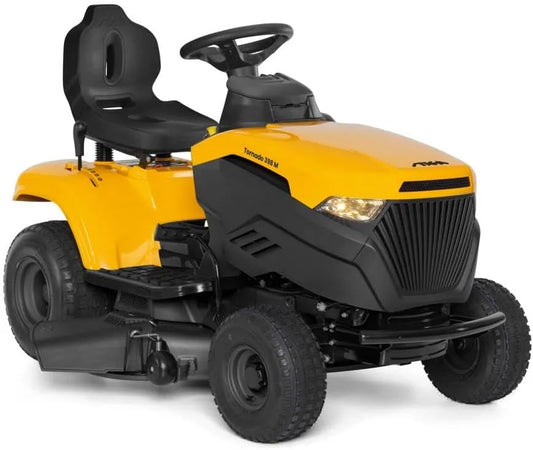 Stiga tondeuse STIGA 414 CC, Tornado 398 M autoportée 98 cm, éjection latérale avec obturateur Mulching Inclus, Transmission mécanique