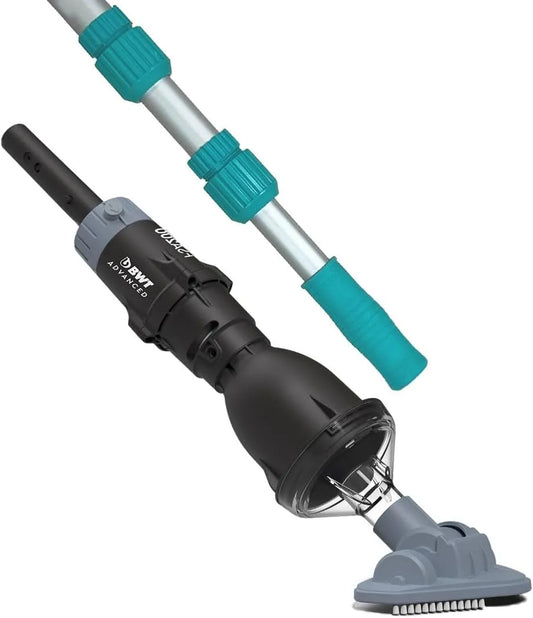 Aspirateur FSA200 BWT, Piscine sans Fil avec Batterie, avec Manche télescopique, Robot Piscine Compact pour Sol et parois