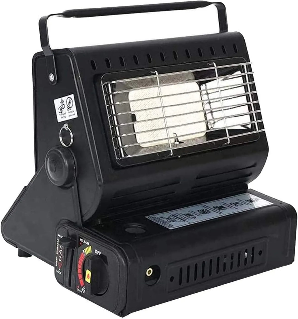 Gaz portable Chauffage à, Technologie 3S Rapid Heat, Chauffage d'appoint compact pour le camping et l'extérieur, Économe en énergie