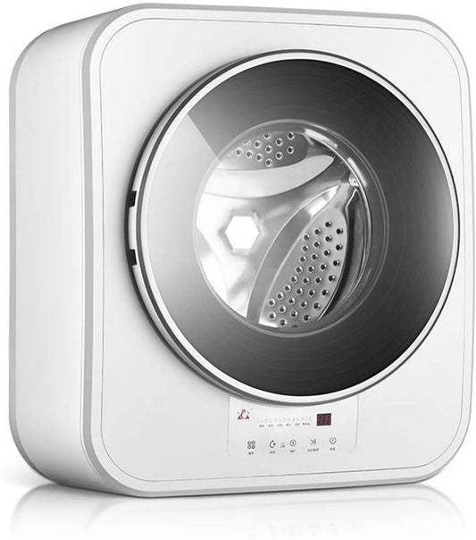Lave-linge, Compact à à chargement frontal à à à chargement frontal d'une Capacité De 3kg, Mini Séchant Automatique, Gain Place, Montage Mural