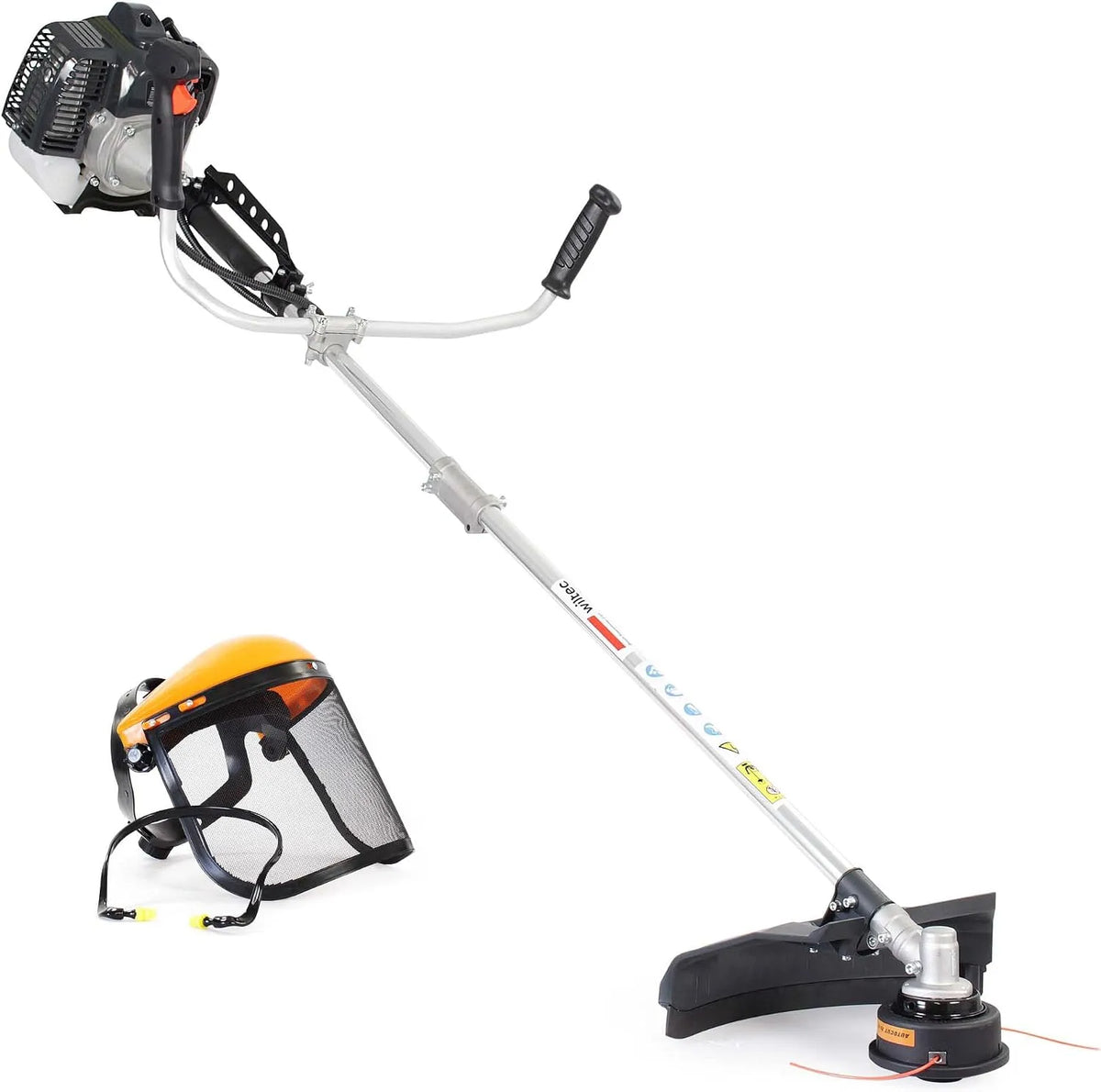 Wiltec débroussailleuse, Outil Multifonction 3 en 1, dimensions 1900 x 600 x 430 mm, Essence 1,2 l, puissance 1,9 KW, Jardinage