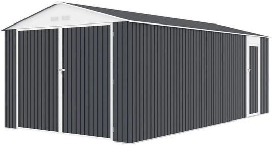 Métal Houston ² Garage en, métal Houston 18,56m², Anthracite
