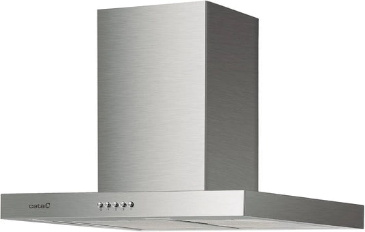 Lave-vaisselle ST-7000, Cata Hotte Décorative X, Filtres Lavables au Largeur 69,5 cm Couleur Inox