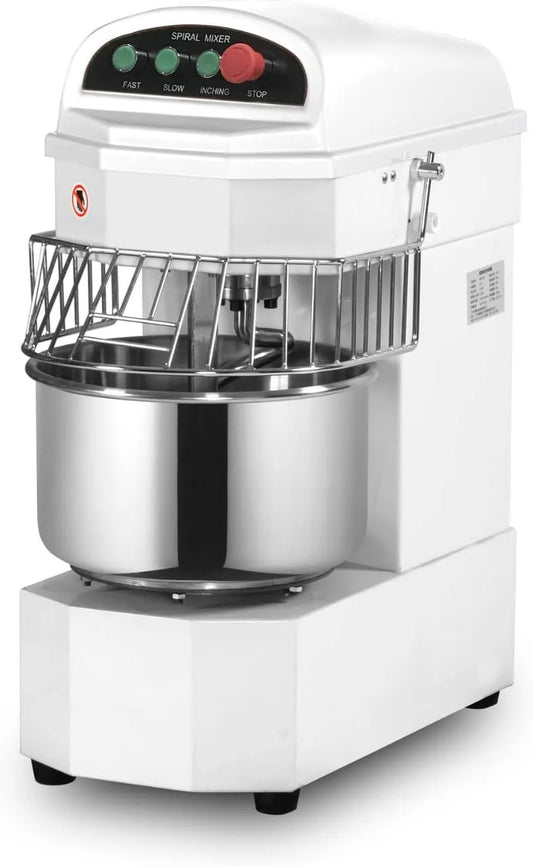 Pâte Professionnel Pétrin à, puissance 1100 W, 2 niveaux de vitesse, 2 niveaux de vitesse, Cuve Fixe, Pétrin Boulangerie