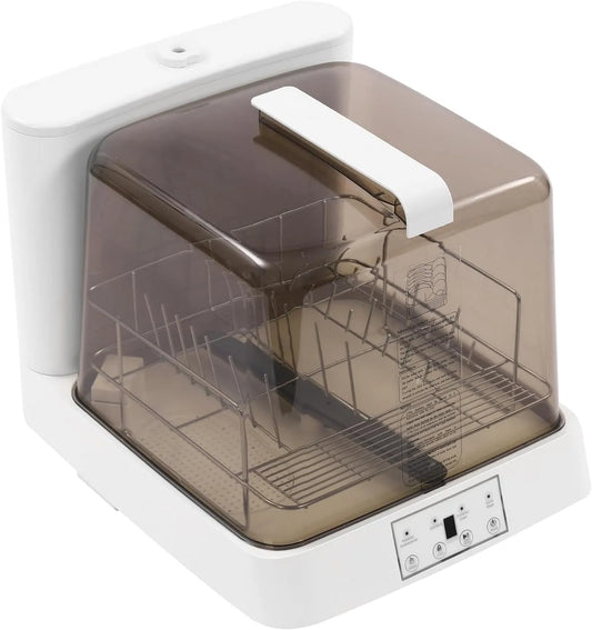 Lave-vaisselle, réservoir d'eau de 6 l, Mini autoportant, petit, utilisable avec, sans raccordement d'eau, pour camping, bateaux, dortoirs