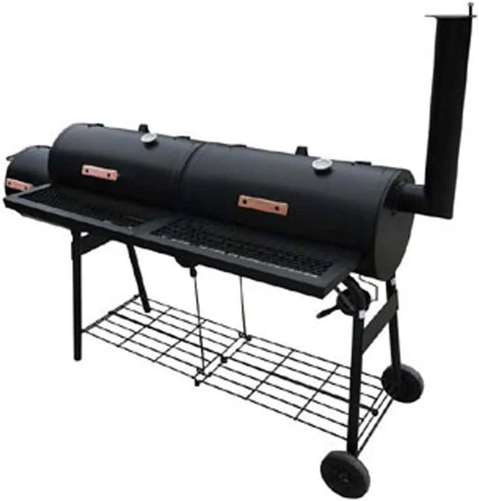 Barbecue 40254 Générique, à fumoir Nevada XL finition noire, Électroménager de Cuisine, Barbecues