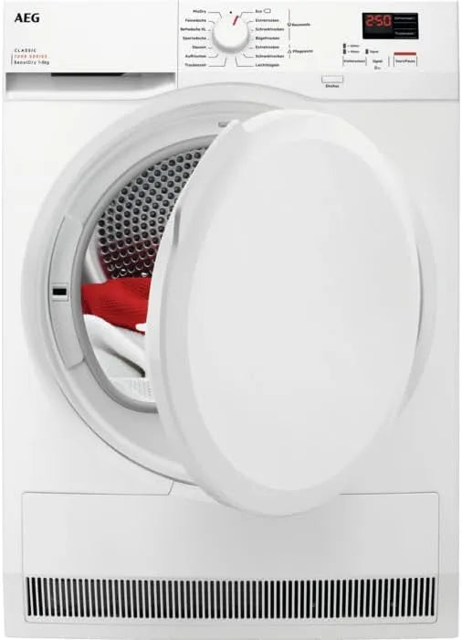 AEG sèche-linge TR7C40588, à pompe à chaleur 8 kg wh A++