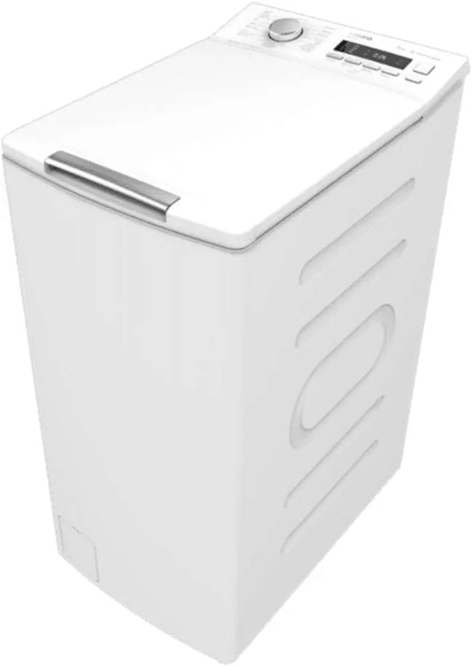 Cecotec lave-linge, 16 Programmes, puissance 1900W, Basse Consommation, DelayStart, à Chargement Supérieur 8Kg Bolero DressCode Top Max 80 Inverter A