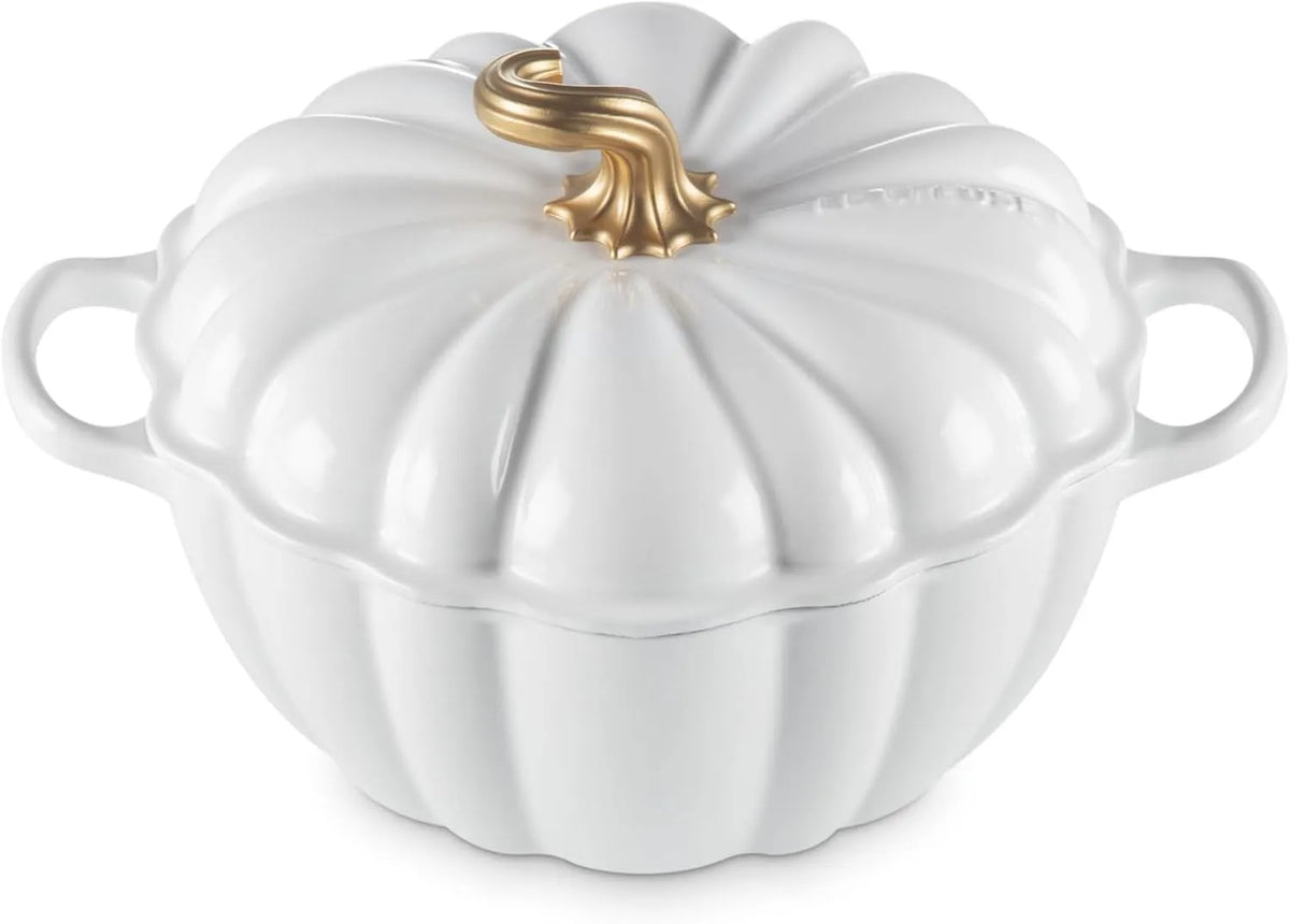 Cocotte LE CREUSET, calabaza Blanca