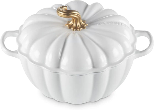Cocotte LE CREUSET, calabaza Blanca