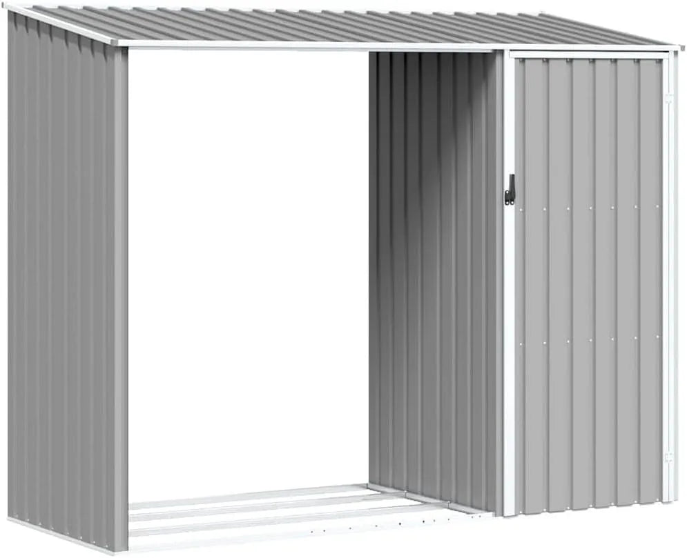 Abri vidaXL, Abri à Bois de Jardin Hangar de Stockage d'Outils Abri de Rangement Remise en Rondins