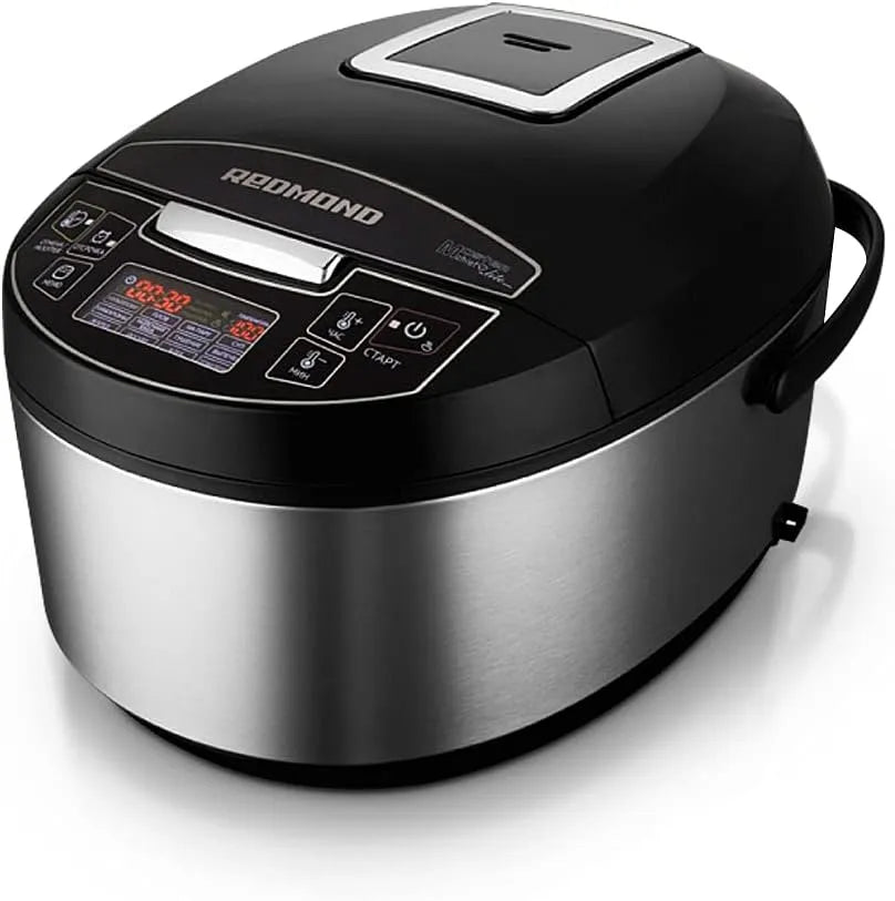 Modèle Multicuiseur RMC-RMC-M4512 REDMOND, avec 40 programmes, capacité 5 litres, russe, pain, cuisson à la vapeur, etc., écran tactile LCD