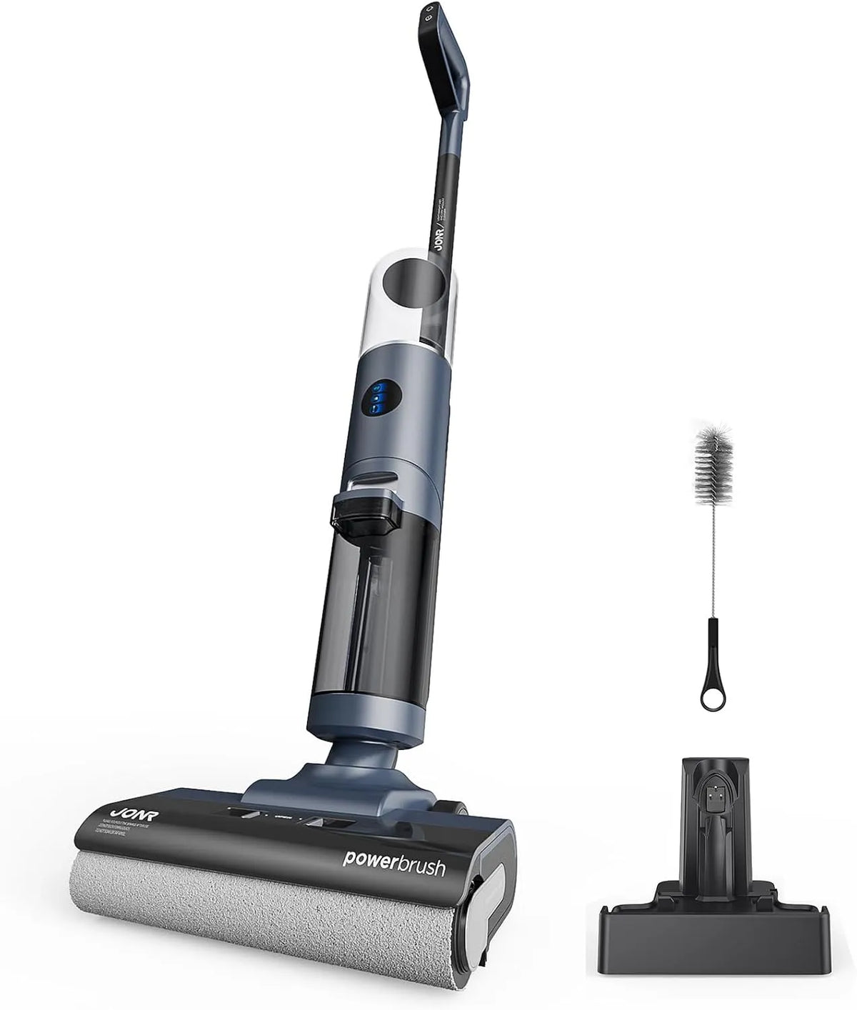 Aspirateur ED12 JONR Pro, réservoir d'eau de 850 ML, JONR Pro Eau et poussière sans Fil, autonettoyage à l'eau Chaude, séchage à l'air Chaud