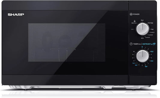 Sharp four YC-MG01E-B, Micro ondes 20 litres finition noire avec Gril