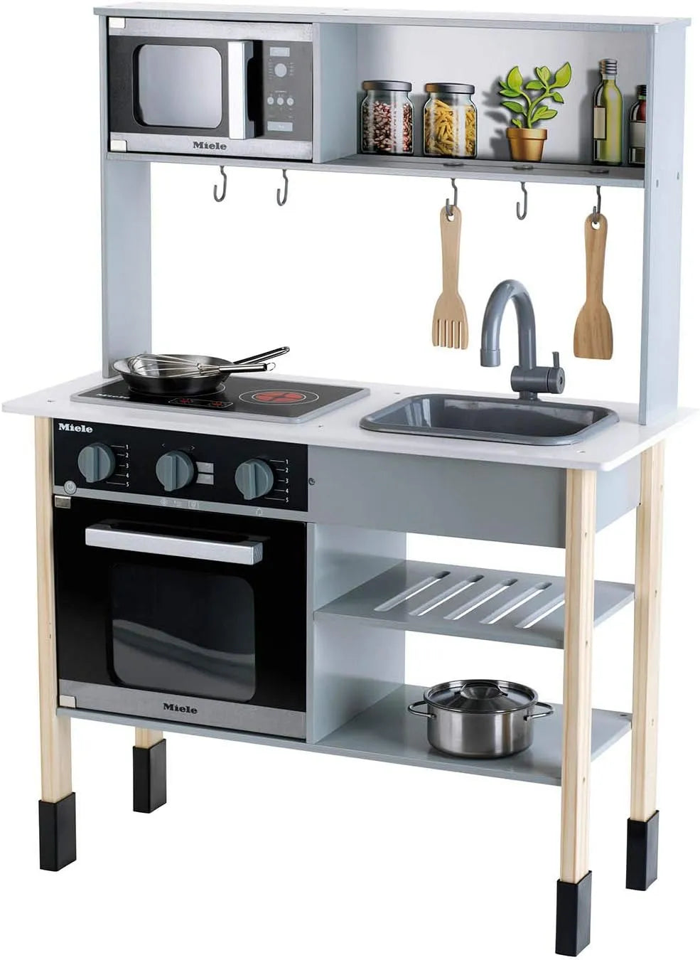 Miele Klein Theo Cuisine en Bois 7199, MDF, Modèle Midi