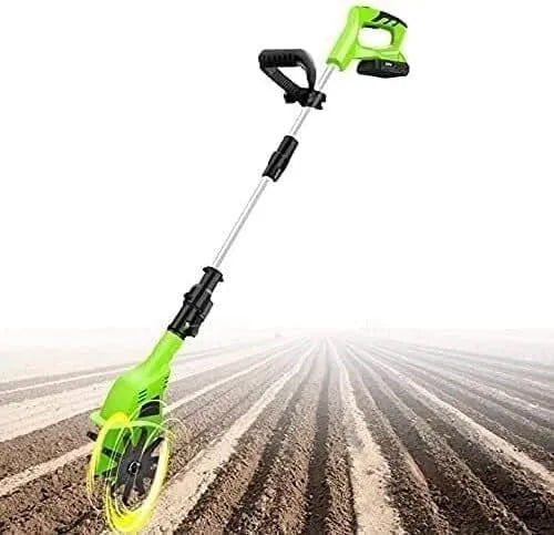 Motoculteur, électrique portatif 20 V avec cultivateur au format au format portable pour Jardins, de Jardin, sans Fil, poignée réglable pour Jardins