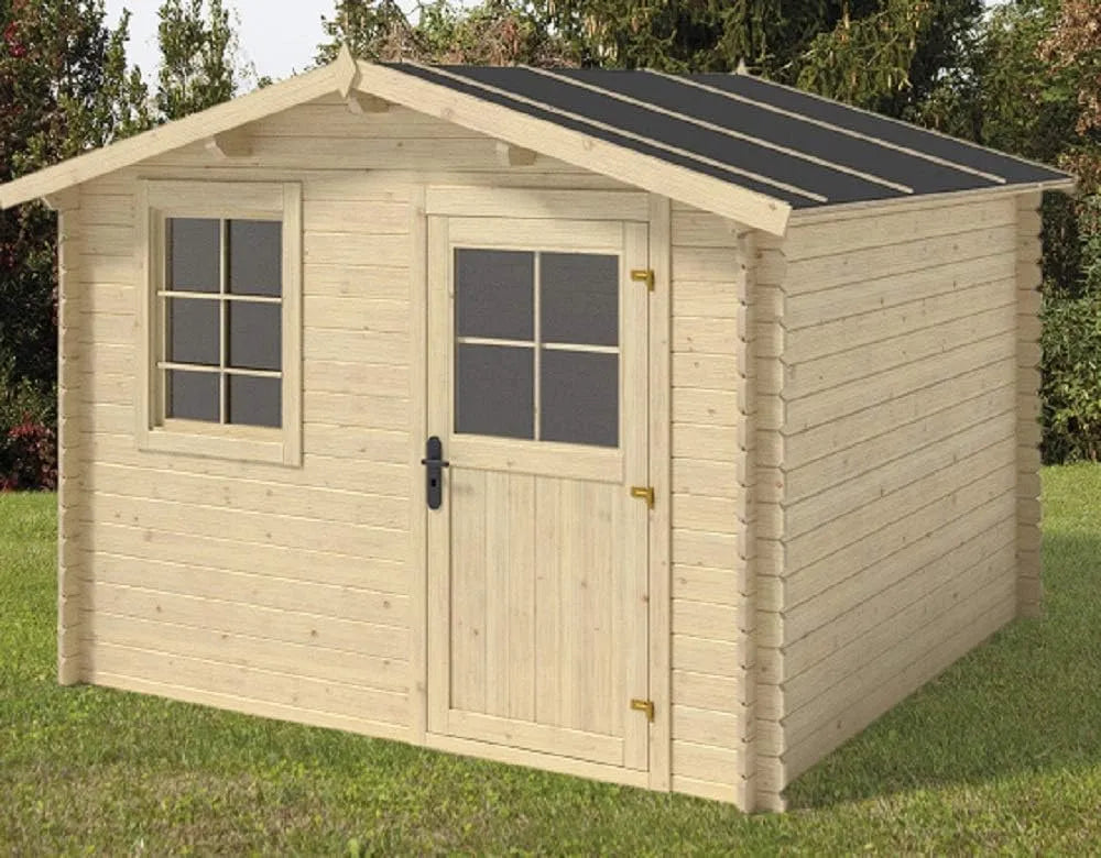 Modèle en bois nordique sans sol 300X200X235H Abri TORONTO