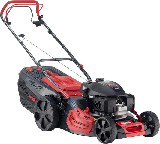 Tondeuse à gazon 4INONE AL-KO, Largeur de Coupe: 46 cm, Puissance du Moteur: 3,2 KW, à Essence 474 SP-H, pour pelouses jusqu'à 1400 m², Fonction
