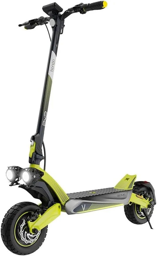 Cecotec trottinette électrique V55, Bongo 2x2 Connected. 1800 W, Double Moteur 900 W, Autonomie Jusqu'à 70 km, Roues 10', Double Suspension avancé