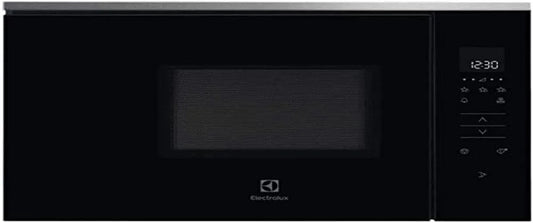 Electrolux four à micro-ondes KMFE172TEX, puissance 800 W, capacité 17 litres, Intégrable Inox anti-trace et finition noire