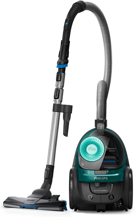 Philips aspirateur 5000 FC9555/09, puissance 900 W avec Filtre Anti-Allergènes et Brosse TriActive, Série sans Sac