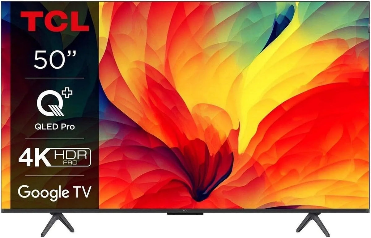 Smart TV 50QLED780-TCL, QLED780 Series TV 127 cm, 4K Ultra HD finition noire 450 CD, m²
